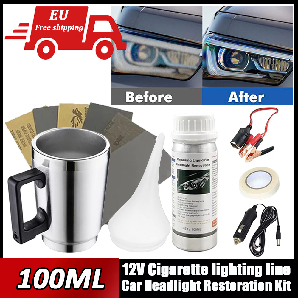Interior Detailing Kit - Araba Aksesuarları Far Tamir Cilası Kiti