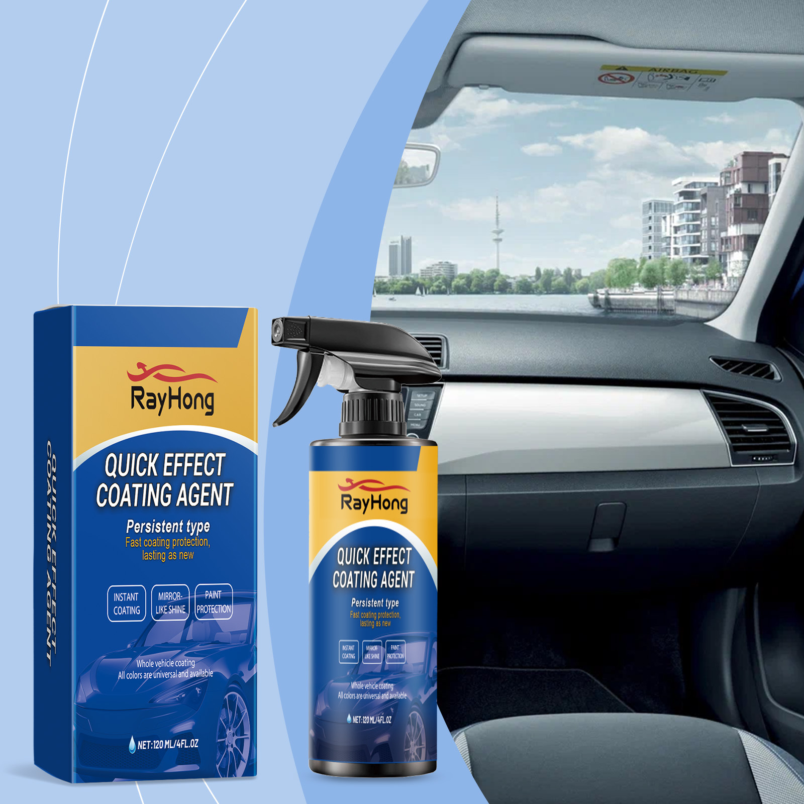 Car Wax Ceramic Coating - Araba Seramik Kaplama Spreyi Hızlı Nano