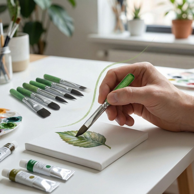Detailing Brush Set - 6 parçalı Mini Seyahat Boyama Fırça