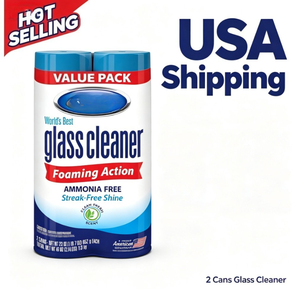 Glass Cleaner Streak - Cam Temizleyici Köpüklü Aerosol Sprey, 19