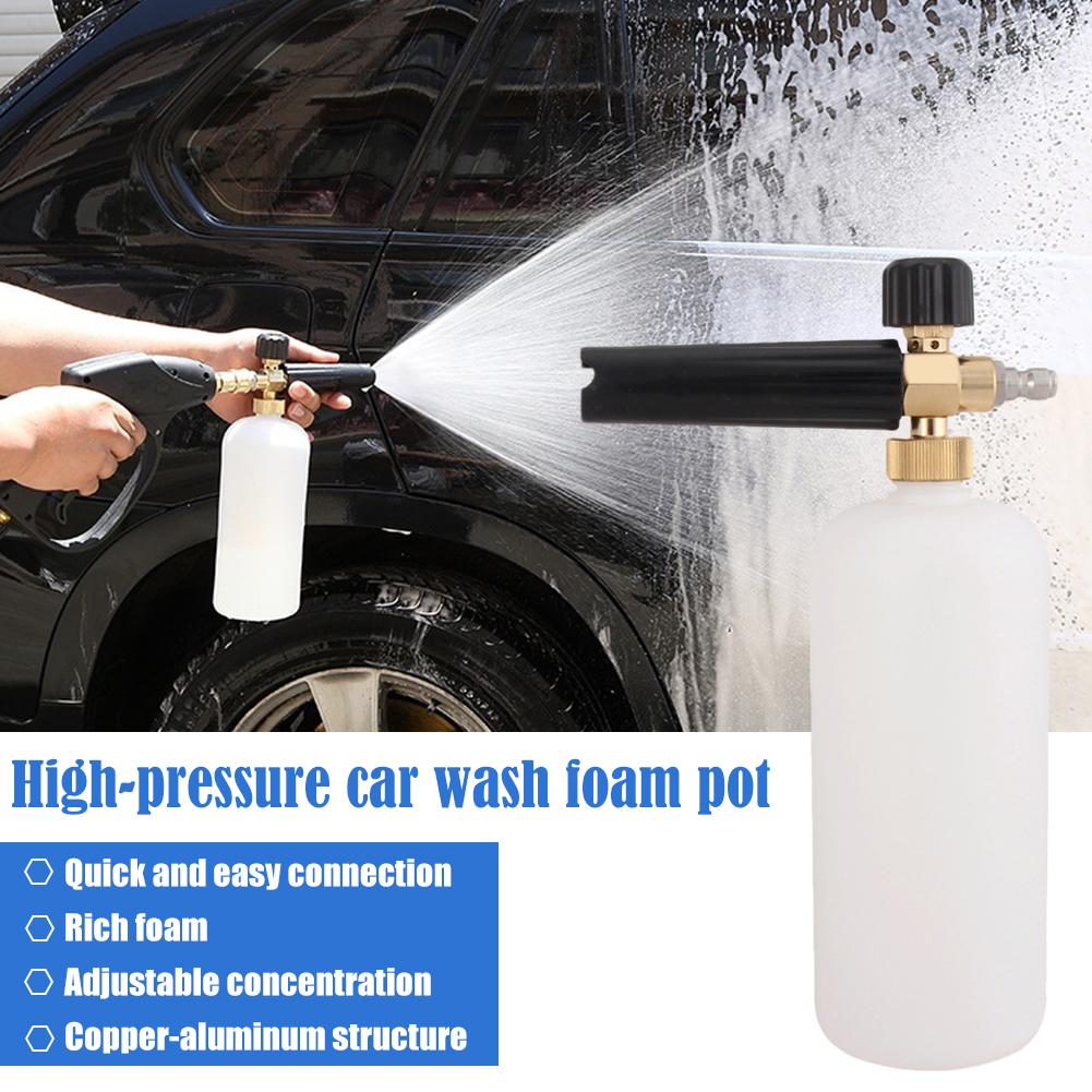 Pressure Washer Foam Gun - 1L Yüksek Basınçlı Sabun Köpürtücü Köpük