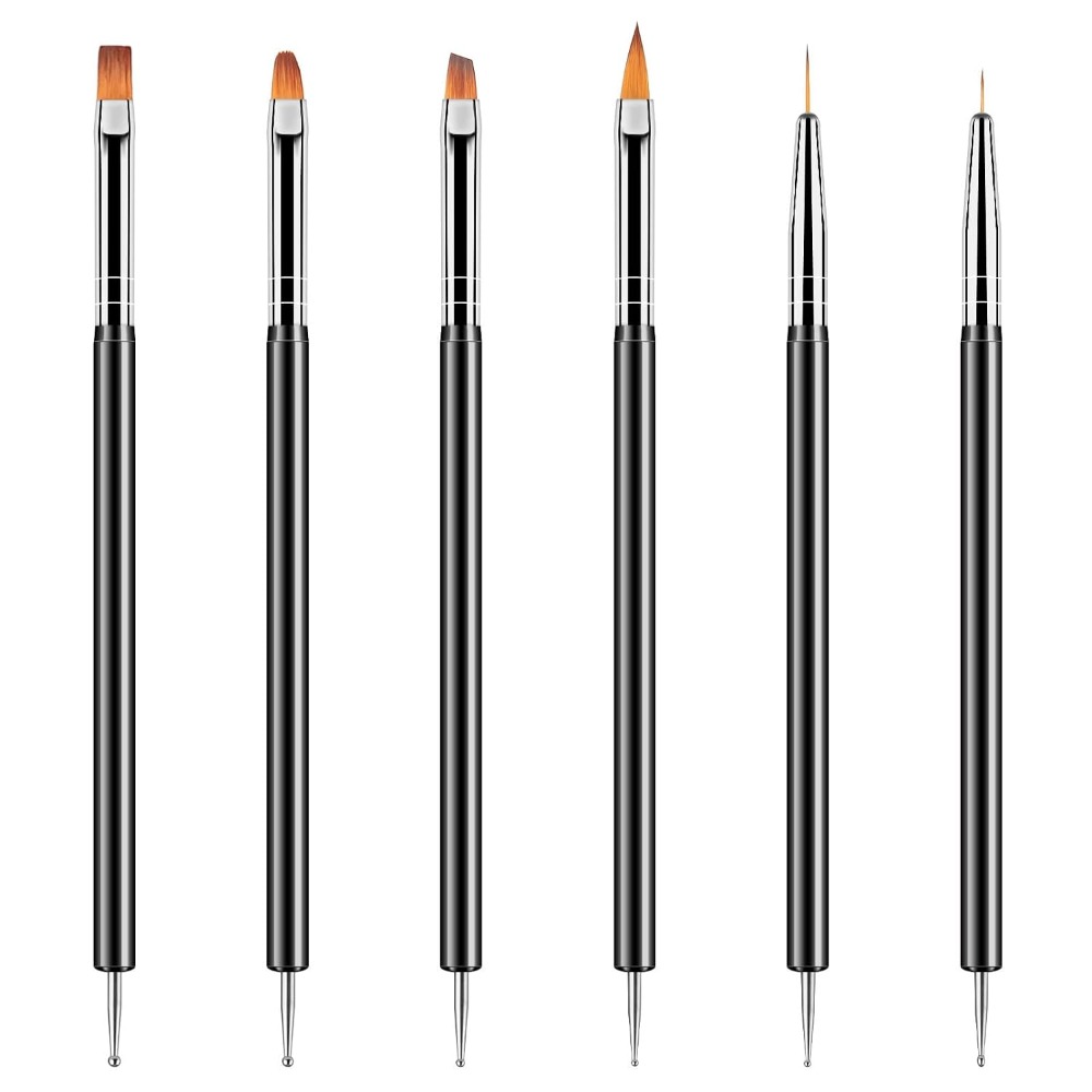 Detailing Brush Set - Çift Uçlu Tırnak Süsleme Noktalama Araçları
