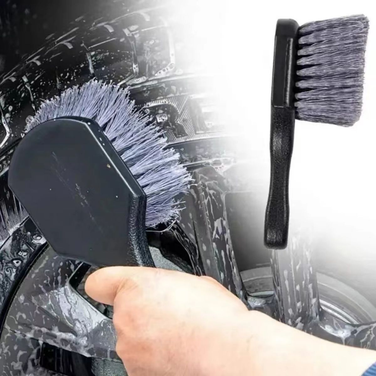 Detailing Brush Set - Araba tekerlek temizleme fırçası detay fırça