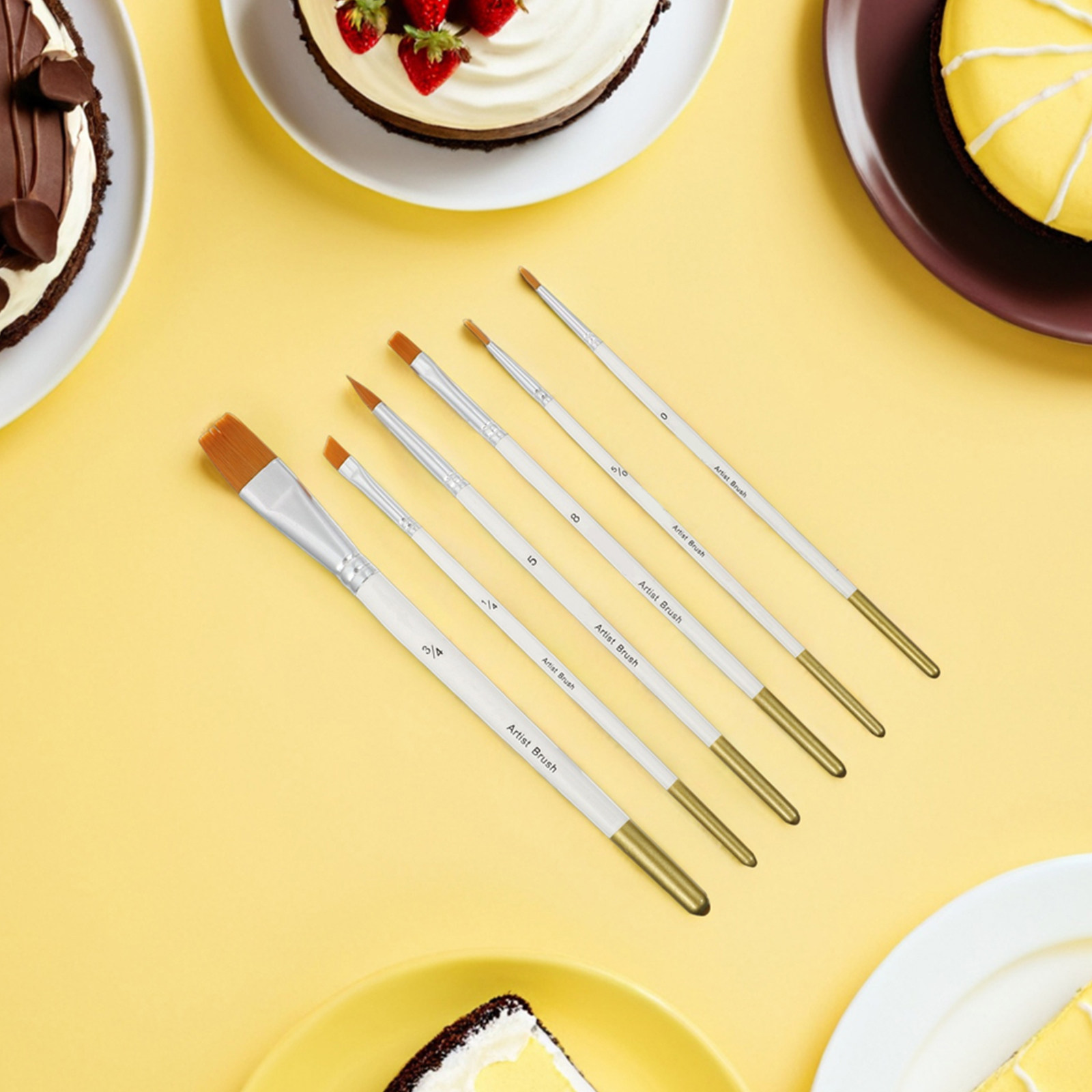 Detailing Brush Set - 12 adet kek detay fırça seti