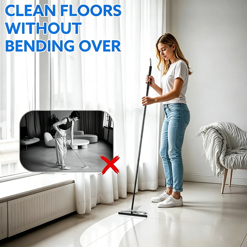 Teleskopik Uzun Saplı Cam Sile - Glass Cleaner Streak incelemesi ve fiyatı