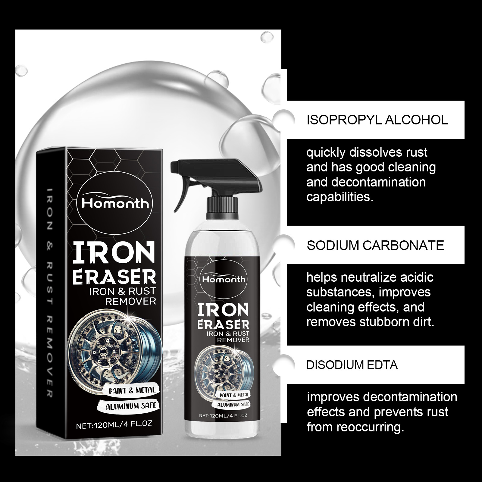 Araba Tekerleği Pas Sökücü Spr - Wheel Cleaner Alloy incelemesi ve fiyatı