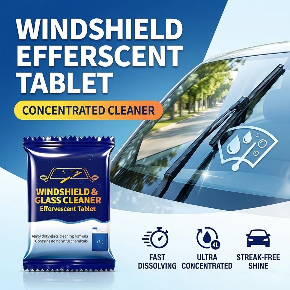 Araba ön camı yıkama efervesan - Glass Cleaner Streak incelemesi ve fiyatı