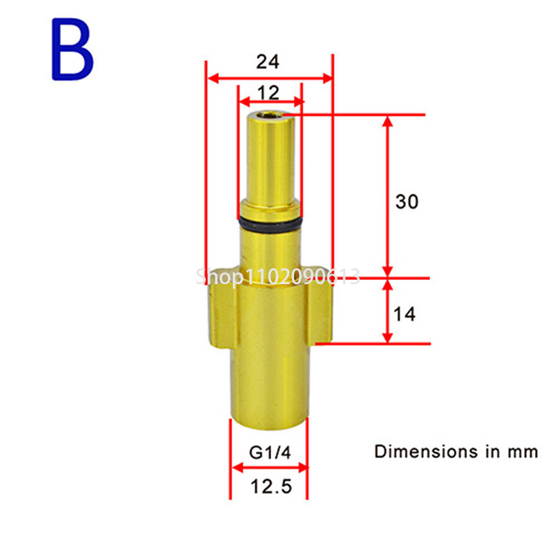 1 adet Metal adaptörü köpük ap - Pressure Washer Foam Gun incelemesi ve fiyatı