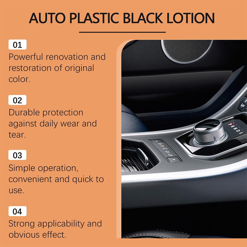 100/200ml Araba Plastik Siyah  - Trim Restorer Plastic incelemesi ve fiyatı