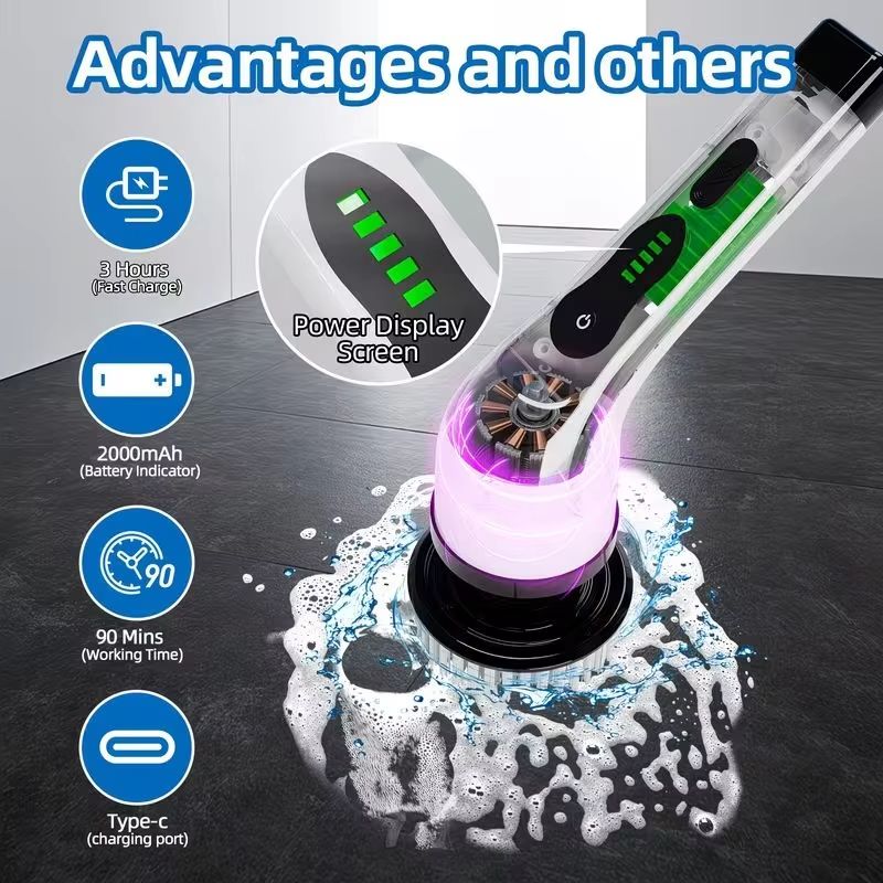 Kablosuz Elektrikli Döndürme F - Car Cleaning Brush incelemesi ve fiyatı
