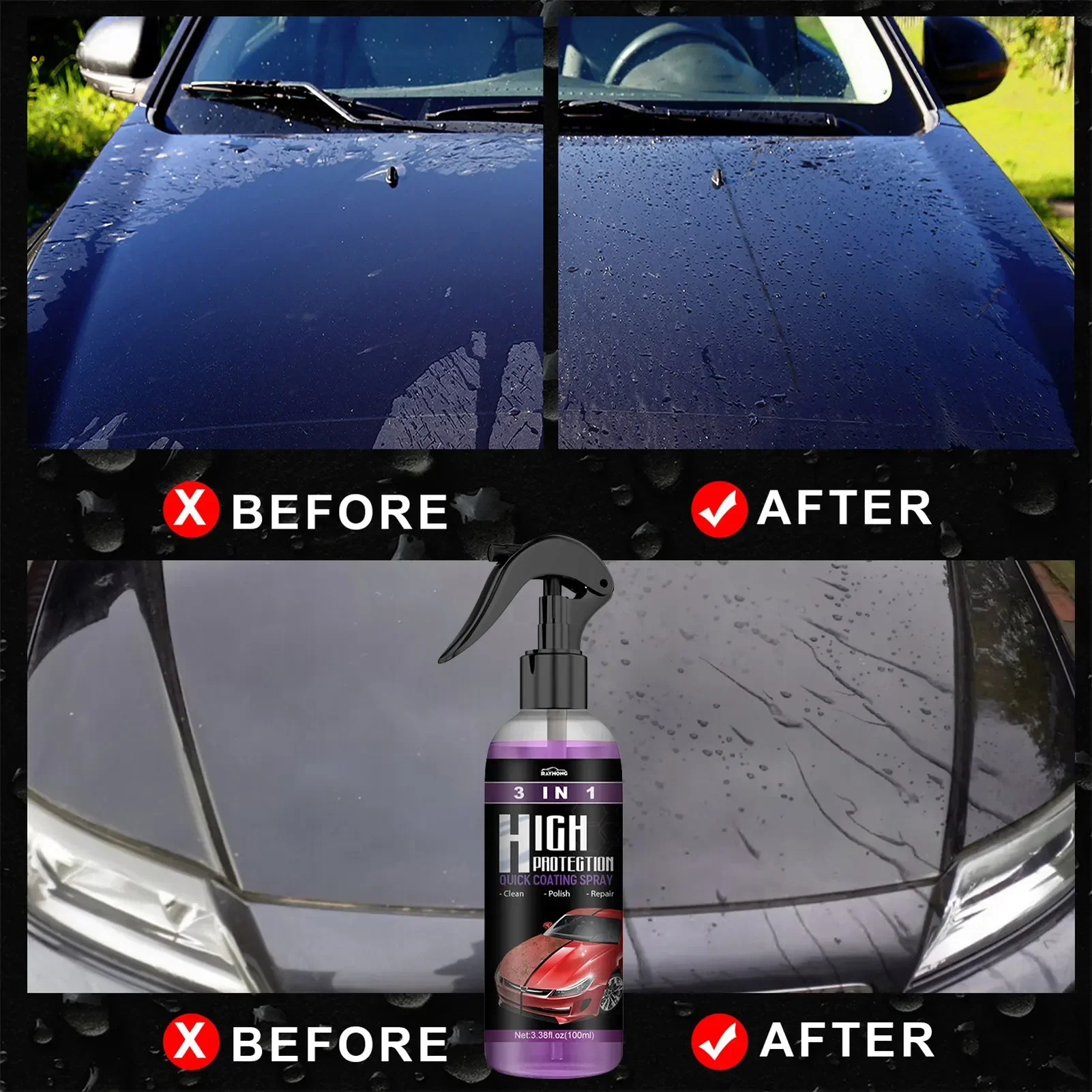 3'ü 1 Arada Seramik Sıvı Kapla - Car Wax Ceramic Coating incelemesi ve fiyatı