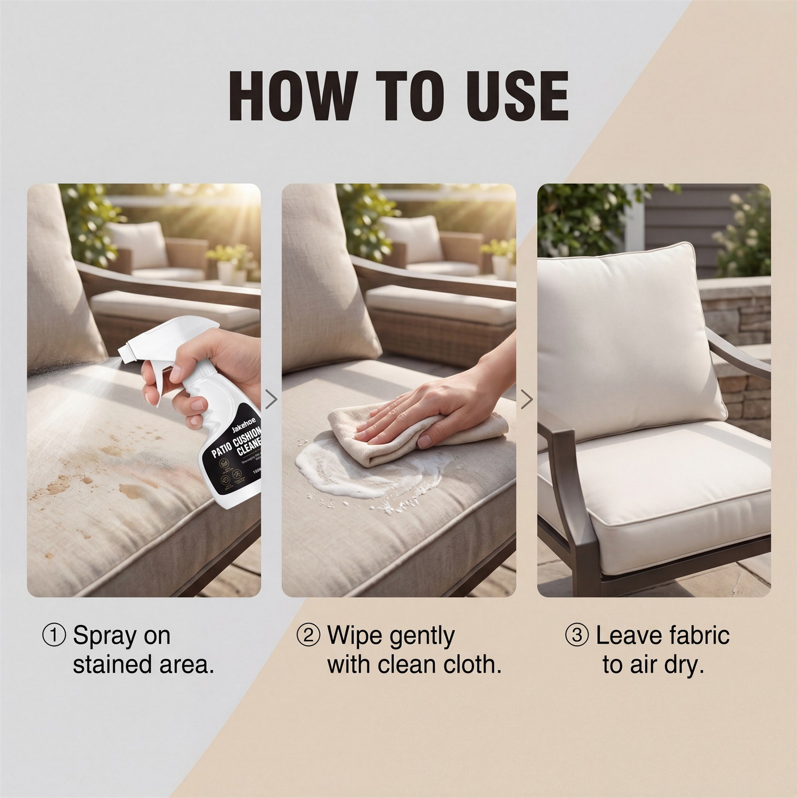 Güçlü Veranda Minderi Temizley - Seat Cleaner Fabric incelemesi ve fiyatı