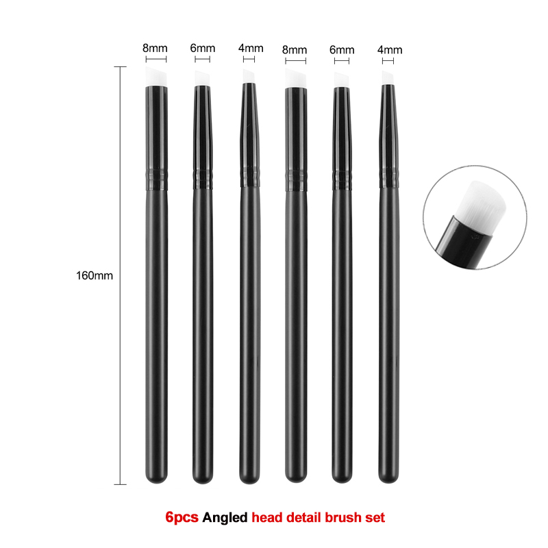 3 adet/takım düz/açılı detaylı - Detailing Brush Set incelemesi ve fiyatı