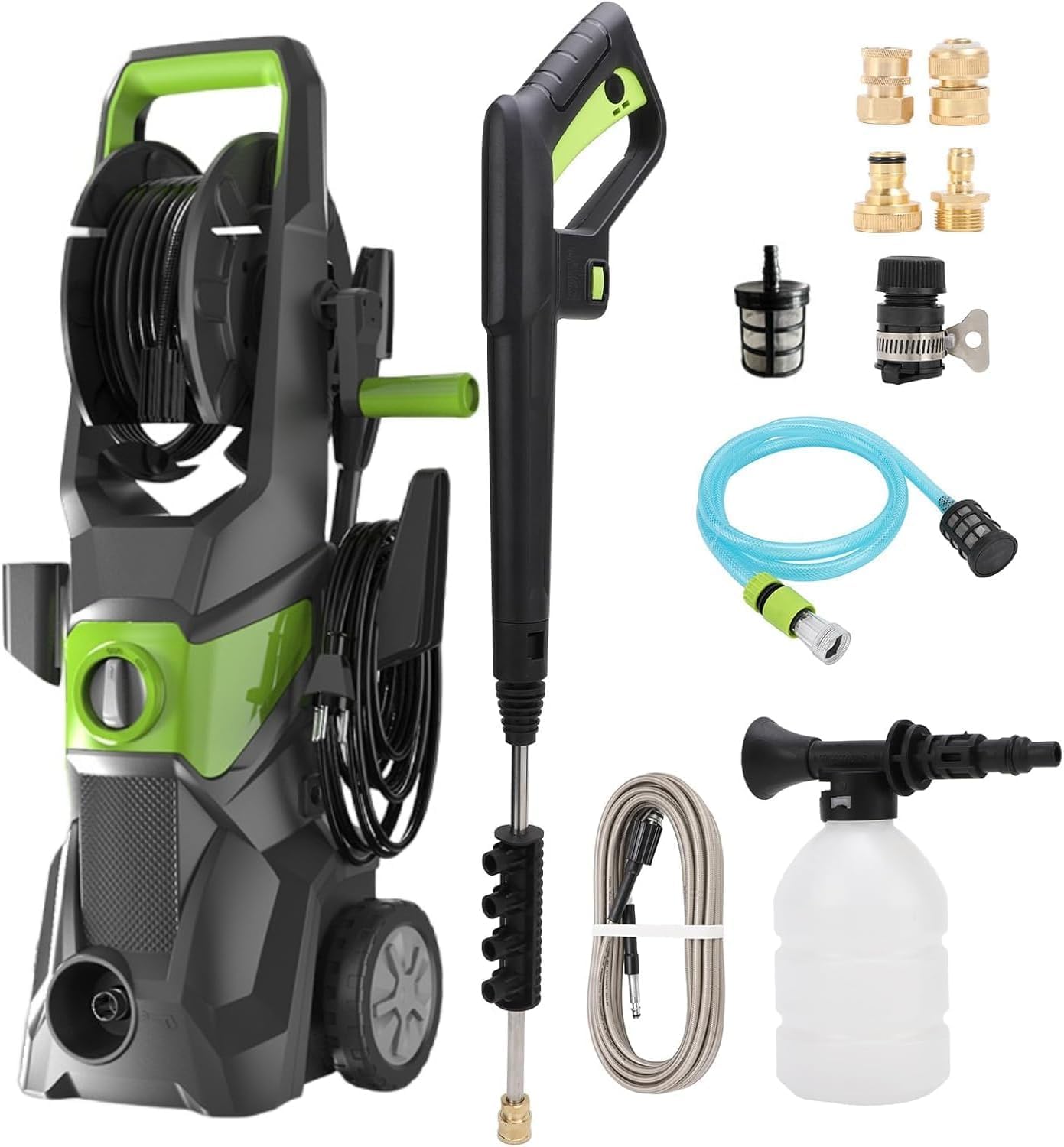 4000PSI Elektrikli Basınçlı Yı - Pressure Washer Foam Gun incelemesi ve fiyatı